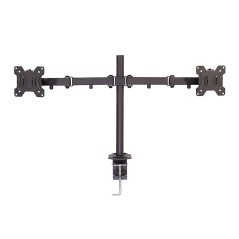 Lindy Dual Display Bracket W Pole - Dual Monitor Stand - 40658